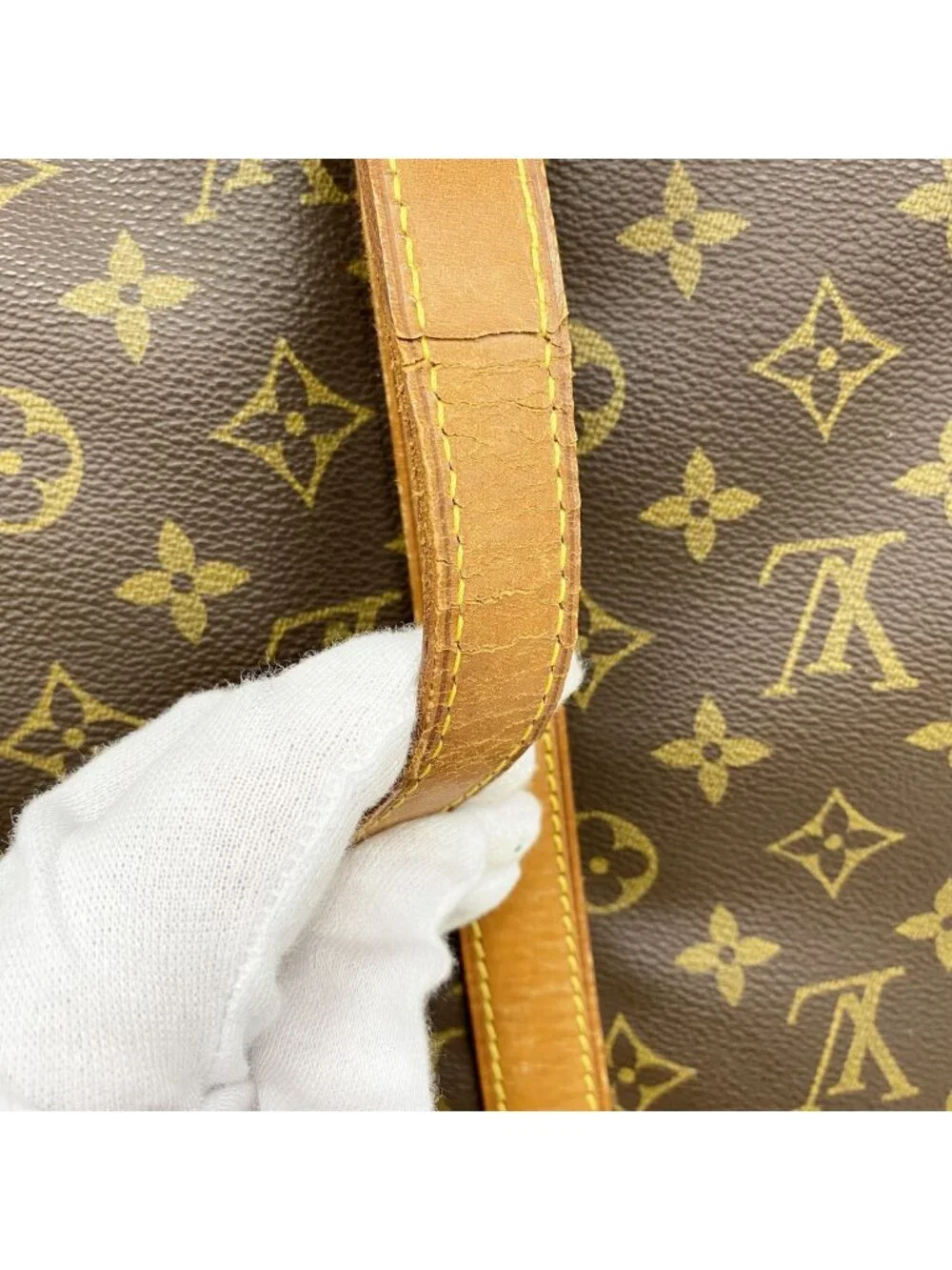 Louis Vuitton Boston Bag Monogram Flanerie 45 Brown